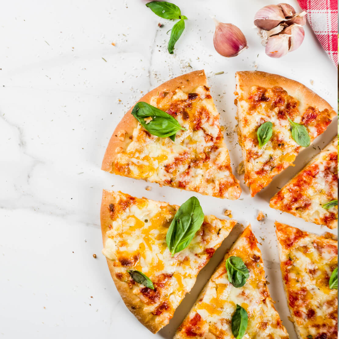 pizza met paling